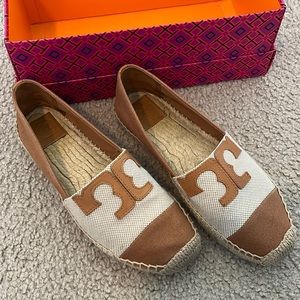 Tory Burch Veranda A-Line Canvas Espadrille